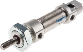 Фото 1/4 DSNU-20-15-P-A, Pneumatic Cylinder - 1908282, 20mm Bore, 15mm Stroke, DSNU Series, Double Acting