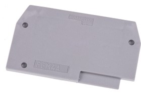 Фото 1/2 1SNA116629R2200, FEM Series End Cover for Use with DIN Rail Terminal Blocks