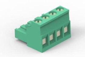 1-796634-7, Pluggable Terminal Blocks PLUG 17P 5.08mm GRN