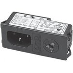 06A5, AC Power Entry Modules Power Entry Module, Snap-In Mounting, 115/250VAC ...