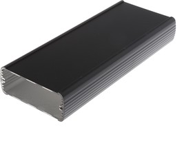 Фото 1/3 84080200 ABP 800, Alubos Series Black Aluminium Enclosure, IP65, 200 x 82 x 32mm