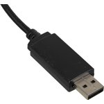 Наушники с микрофоном A4Tech Fstyler FH200U серый/синий 2м накладные USB ...
