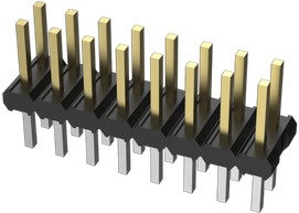 57102-G08-19ULF, Minitek®, Board/Wire to Board Connectors, Unshrouded Headers - Through Hole - Double row - 38 Positions - 2mm (0.079inch) -