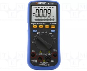 B35T+, Цифровой мультиметр; Bluetooth; LCD 3 5/6 цифры; 3x/с; True RMS, Owon | купить в розницу и оптом