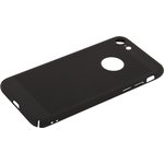 Защитная крышка LP Soft Touch "Сетка" для Apple iPhone 7 черная