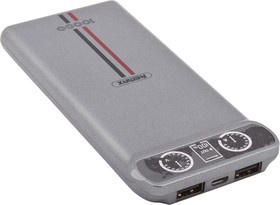 Фото 1/5 Универсальный внешний аккумулятор REMAX Kingree Series RPP-18 10000 mAh серый
