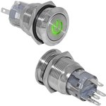 LAS1-AGQ-11ZDT/G/N on-on, Кнопка антивандальная LAS1-AGQ-11ZDT/G/N, ON-ON ...