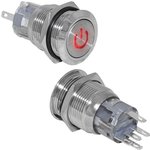 LAS1-AGQ-11ZDT/R/N on-on, Кнопка антивандальная LAS1-AGQ-11ZDT/R/N, ON-ON ...