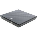 Оптический привод DVD-RW ASUS SDRW-08D2S-U LITE/BLK/G/AS, внешний, USB, черный, Ret