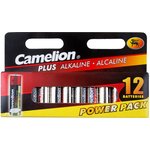 Батарейка Camelion LR 6 Plus Alkaline BLOCK-12 (LR6-HP12, 1.5В)