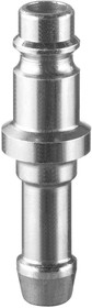 Фото 1/3 ERP 076813P2, Treated Steel Plug for Pneumatic Quick Connect Coupling, 13mm Hose Barb