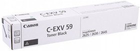 Фото 1/7 Тонер Canon C-EXV59 3760C002 черный туба 465гр. для копира iR2625i