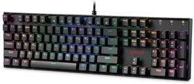 Фото 1/6 REDRAGON MITRA Игровая клавиатура (USB, OUTEMU BLUE, RGB подсветка)