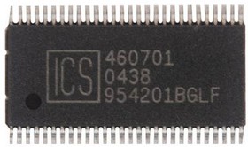 (ICS954201BGLFT) микросхема CLOCK GENERATOR ICS954201BGLFT TSSOP-56