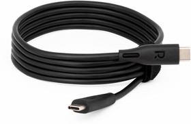 Фото 1/2 Кабель TopON USB Type-С - USB Type-C 100W (20V 5A) 1.5 м, черный TOP-TCB