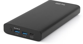 Внешний аккумулятор TopON TOP-T100 26800mAh (96.48Wh) Type-C PD 100W , 2 USB QC3.0 18W, корпус алюминий черный