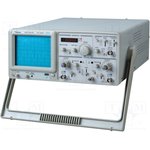 TOS-2020CF, Осциллограф: аналоговый, 20МГц, Ch: 2, 100-240ВAC, 1МОм/25пФ, 300В