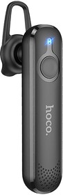 Фото 1/4 Bluetooth мононаушники HOCO E63 Diamond BT5.0, внутриканальная, громкость +/- (черный)