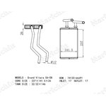 NDB-2006, Радиатор отопителя (с трубками)