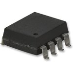 6N136SDM, Optocoupler DC-IN 1-CH Transistor With Base DC-OUT 8-Pin PDIP SMD Black T/R