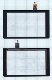 Сенсорное стекло (тачскрин) для Lenovo Yoga Tablet 3 YT3-850F черное