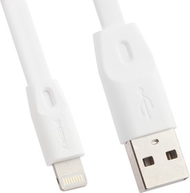 Фото 1/2 USB кабель REMAX Full Speed Series 2M Cable RC-001i для Apple 8 pin белый