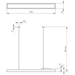 Светильник LED ЭРА Geometria SPO-114-W-40K-036 Block 36Вт 4000К 2800Лм IP40 ...