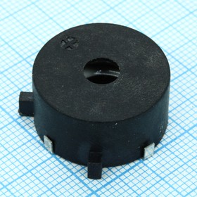 HPS22A, Излучатель звука пьезокерамический SMD, 9V 4kHz, d=22mm, h=10.8mm