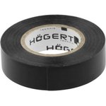 Изоляционная лента Hogert Technik 0,13x19 мм, 20 м, черная HT1P281