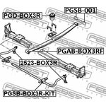 2523-BOX3R, 2523BOX3R_тяга стабилизатора заднего!\ Peugeot Boxer ...