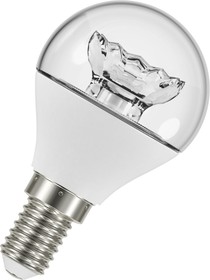 Фото 1/10 Osram Лампа LED шар прозрачный E14 5,4W 830