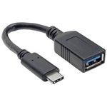 U428-C6N-F, USB Cables / IEEE 1394 Cables 6",USB-C/A, 3.1,PDCHRGE,USB-IF