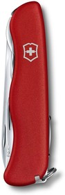 Фото 1/4 Нож перочинный Victorinox PICKNICKER (0.8353) 111мм 11функц. красный