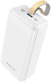 Фото 1/10 Внешний аккумулятор 30000mAh 1USB PD 20W+QC3.0 быстрая зарядка с LED-индикатором Borofone BJ19B (White)
