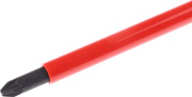 Фото 1/7 ATD2X125VE, Pozidriv Insulated Screwdriver, PZ2 Tip, 125 mm Blade, VDE/1000V, 245 mm Overall
