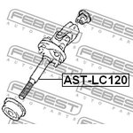 AST-LC120, Вал карданный рулевой нижний