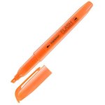 Текстовый маркер FLASH 1-4 мм оранжевый скошенный флуорисцентный FRK04O
