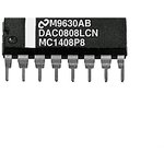 TLC5620CN, Digital to Analog Converters - DAC Quad 8bit DigitAL/AN