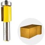 Фреза кромочная прямая обгонная с нижним подшипником 19 х 25.4 мм хвостовик 12 ...