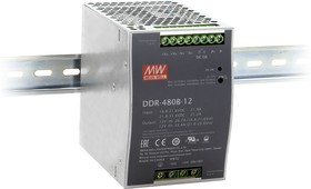 Фото 1/4 DDR-480B-24, DC/DC преобразователь, 480Вт, вход 16.8-33.6В, выход 24В/20А
