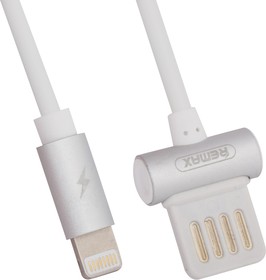 Фото 1/2 USB кабель REMAX Waist Drum Series Cable RC-082i 8 pin для Apple белый