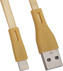 Фото 1/2 USB кабель REMAX Full Speed Pro Series Cable RC-090i 8 pin для Apple золотой