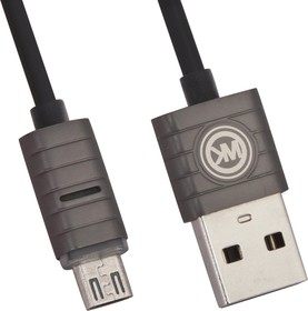 Фото 1/2 USB кабель WK Breathing WDC-045 Micro USB черный