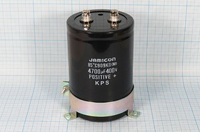 Фото 1/2 4700х400 (77х115) 85С KP(KPS472M2G2115M) Screw Jamicon конденсатор электролитический