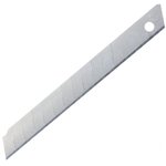 Лезвия для ножей 9 мм КОМПЛЕКТ 10 ШТ, толщина лезвия 0,38 мм, в пластик ...