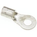 5.5-4, R Uninsulated Ring Terminal, 4mm Stud Size, 2.6mm² to 6.6mm² Wire Size