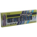 LR03 BP-12, Батарейка AAA LR03 1.5V блистер 12шт. (цена за 1шт.) Alkaline ERGOLUX