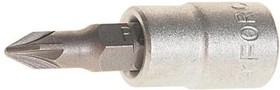 Фото 1/2 Бита-головка 1/4" POZIDRIVE PZ 1.0х32мм ROCKFORCE