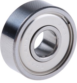 DDR-1760X2ZZMTP24LY121 Double Row Deep Groove Ball Bearing- Both Sides Shielded 6mm I.D, 17mm O.D