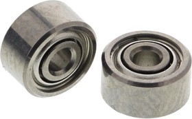 DDR-515ZZHA3P25LY121 Double Row Deep Groove Ball Bearing- Both Sides Shielded 1.5mm I.D, 5mm O.D